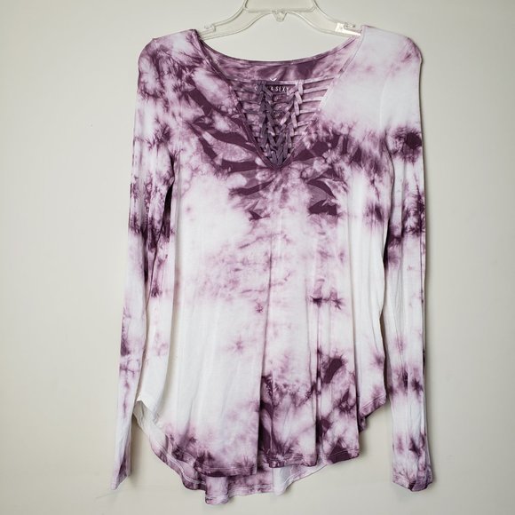 American Eagle Outfitters Tops - American Eagle Soft & Sexy Tie Dye Long Sleeve Top